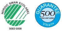 Nordic eco label i garancija na 500 pranja